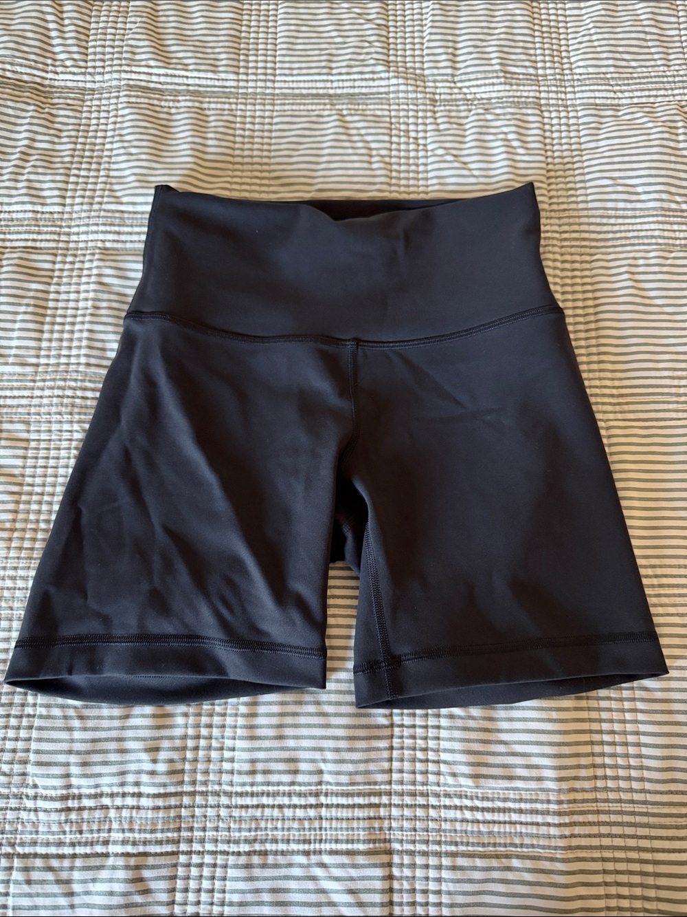 lululemon athletica Black High-Rise Bike Shorts